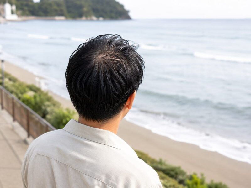 つむじが広いと感じたときの見分け方